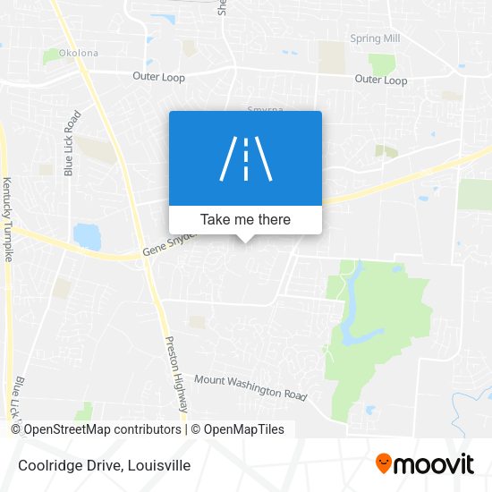 Coolridge Drive map