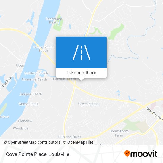 Cove Pointe Place map