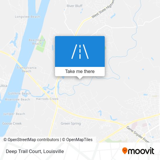 Deep Trail Court map