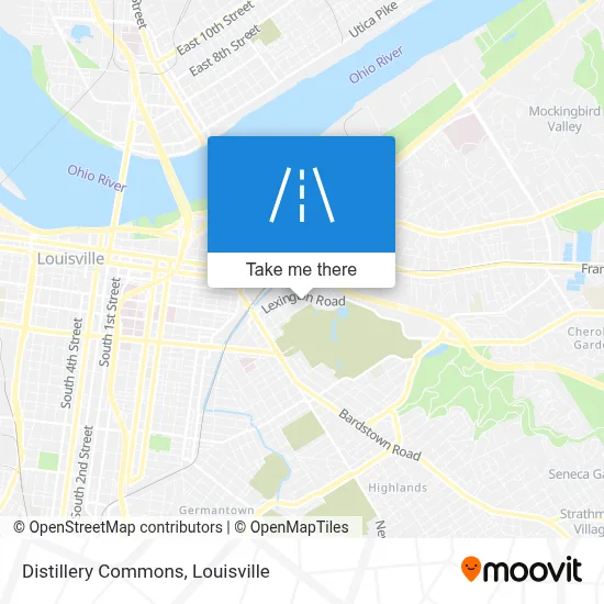 Distillery Commons map