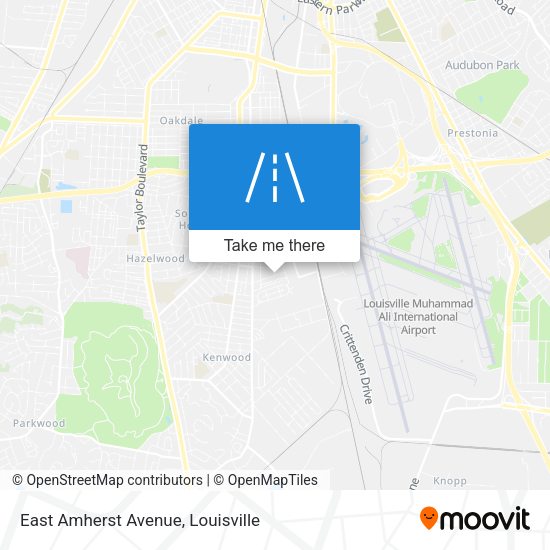 Mapa de East Amherst Avenue