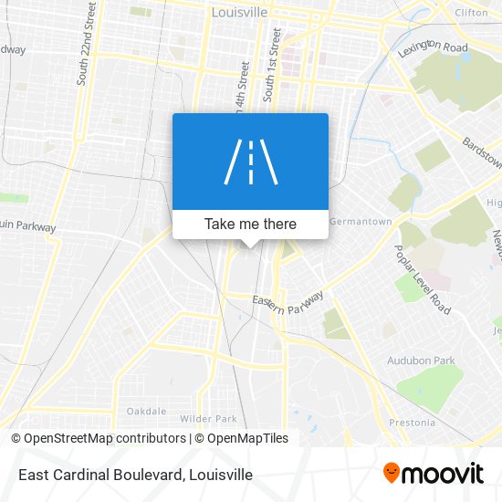 Mapa de East Cardinal Boulevard