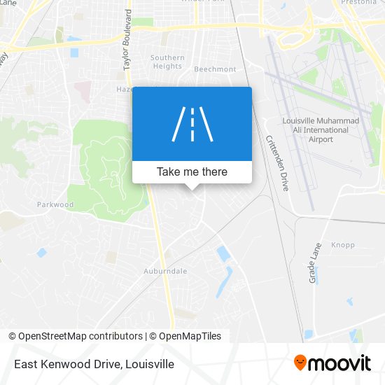 East Kenwood Drive map