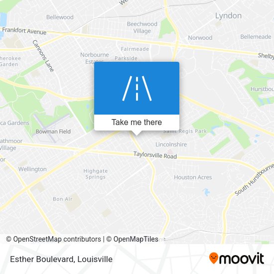 Mapa de Esther Boulevard