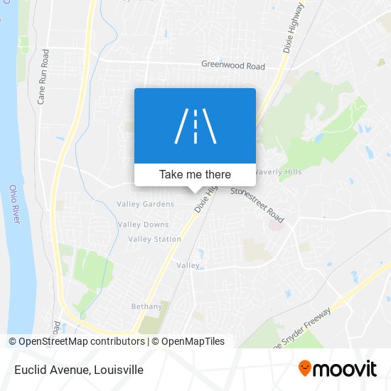 Euclid Avenue map