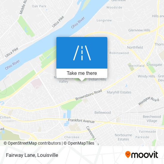 Fairway Lane map