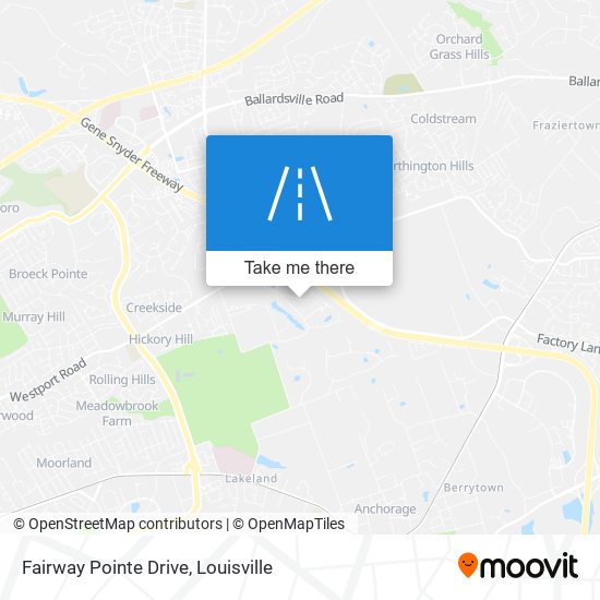 Fairway Pointe Drive map