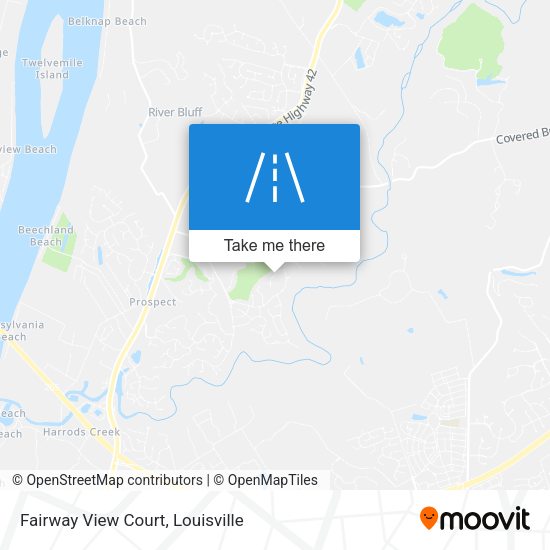 Fairway View Court map