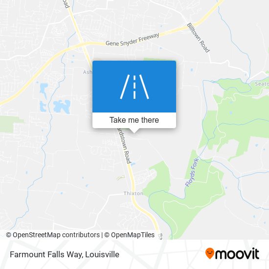 Farmount Falls Way map