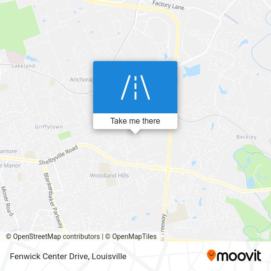 Fenwick Center Drive map