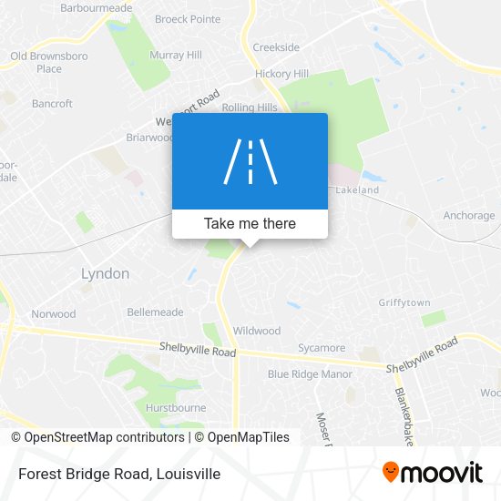 Forest Bridge Road map