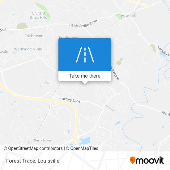 Mapa de Forest Trace