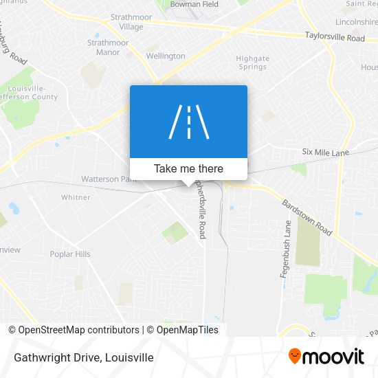 Gathwright Drive map