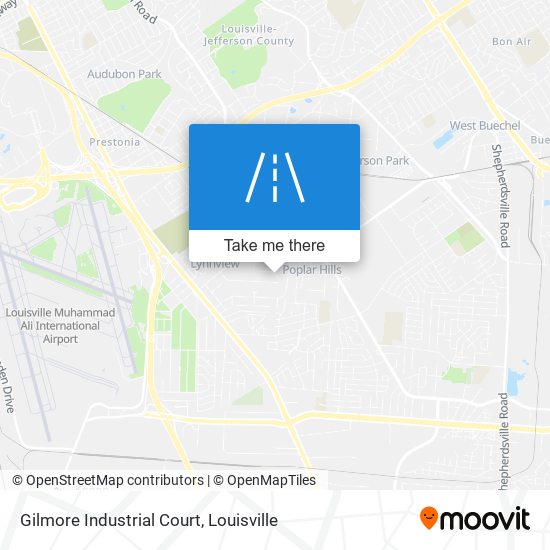 Gilmore Industrial Court map