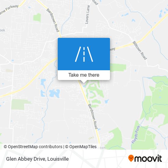 Glen Abbey Drive map