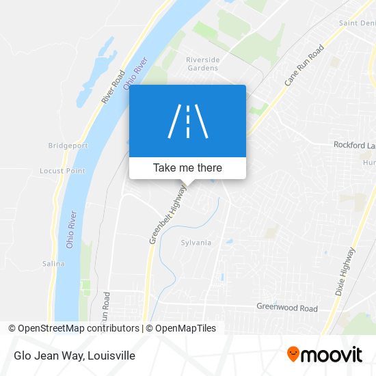 Glo Jean Way map