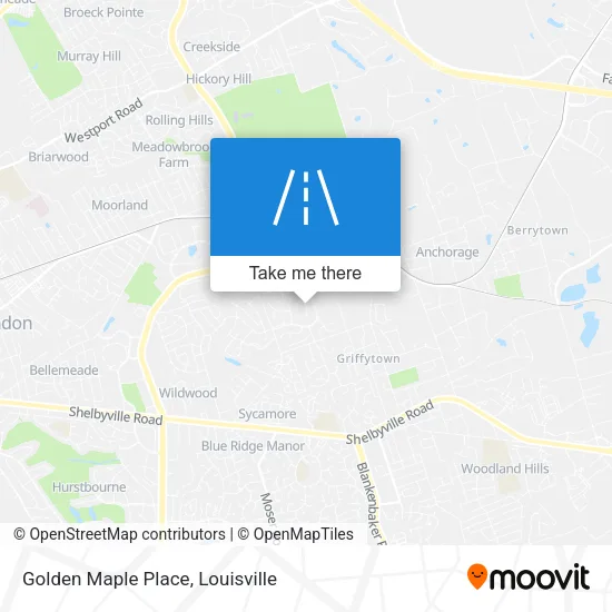 Golden Maple Place map