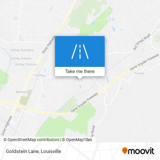 Goldstein Lane map