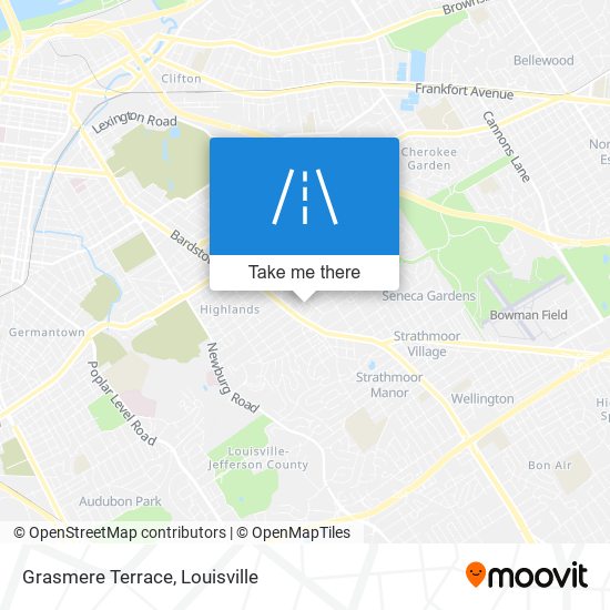 Mapa de Grasmere Terrace