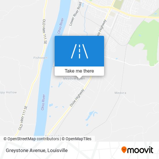 Greystone Avenue map