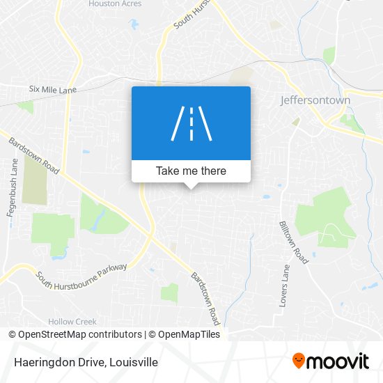 Haeringdon Drive map