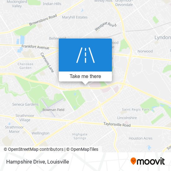 Hampshire Drive map