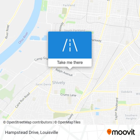 Mapa de Hampstead Drive