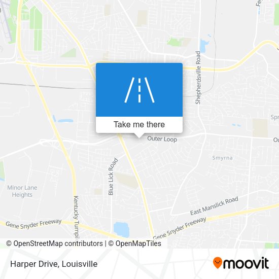 Mapa de Harper Drive