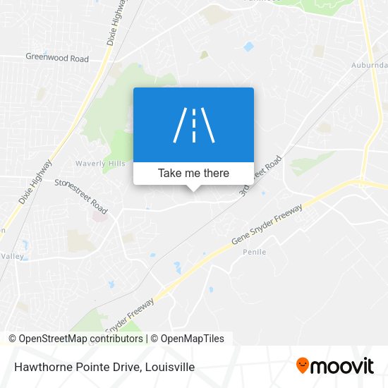 Hawthorne Pointe Drive map