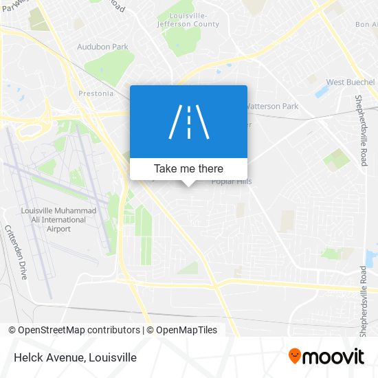 Helck Avenue map