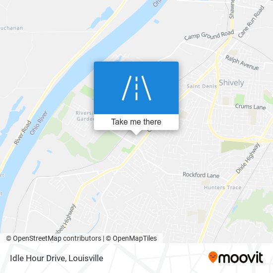 Idle Hour Drive map