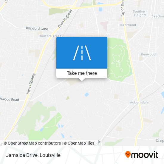 Jamaica Drive map