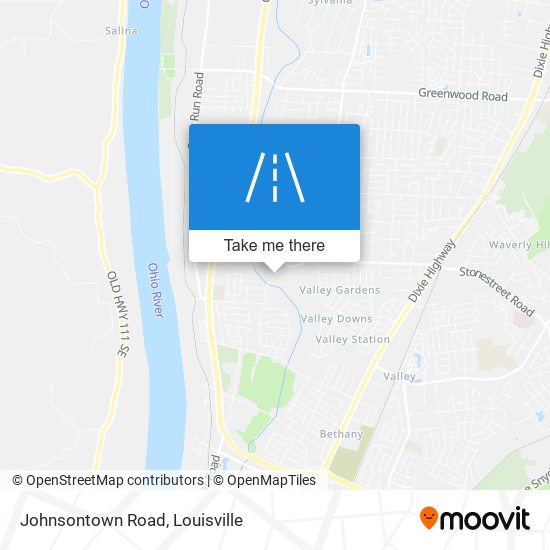 Mapa de Johnsontown Road