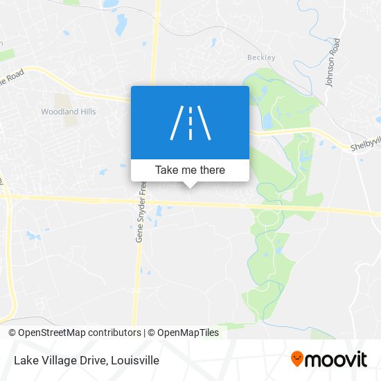 Lake Village Drive map