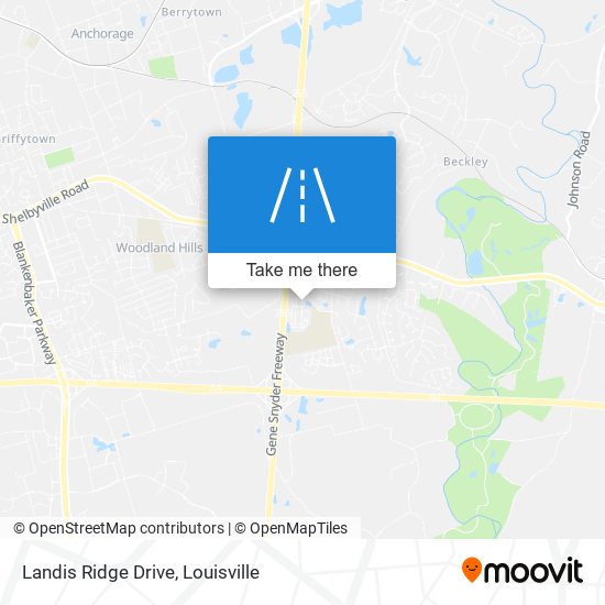 Landis Ridge Drive map