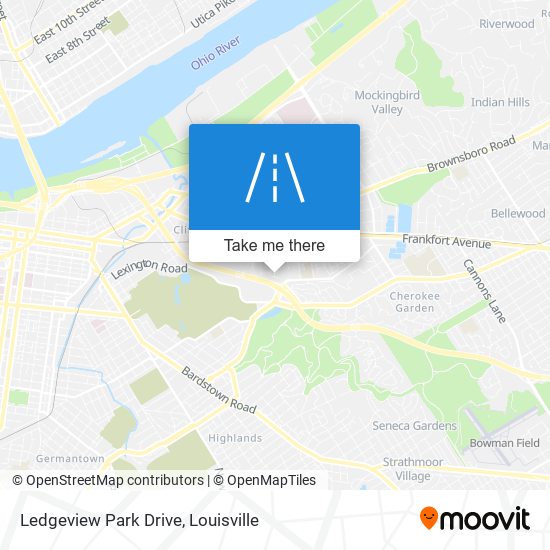 Ledgeview Park Drive map