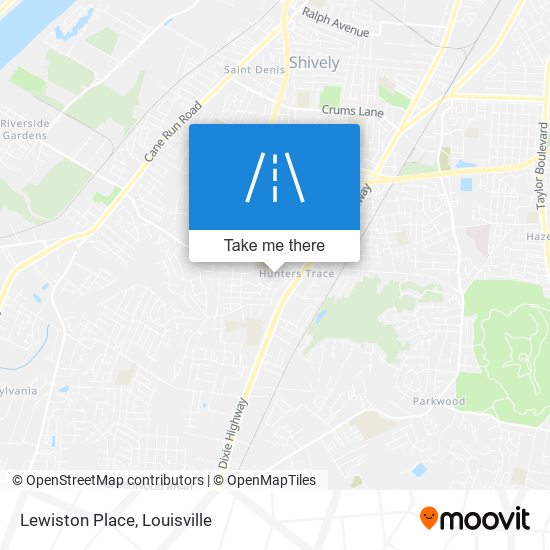 Lewiston Place map