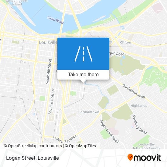 Logan Street map