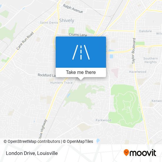 London Drive map