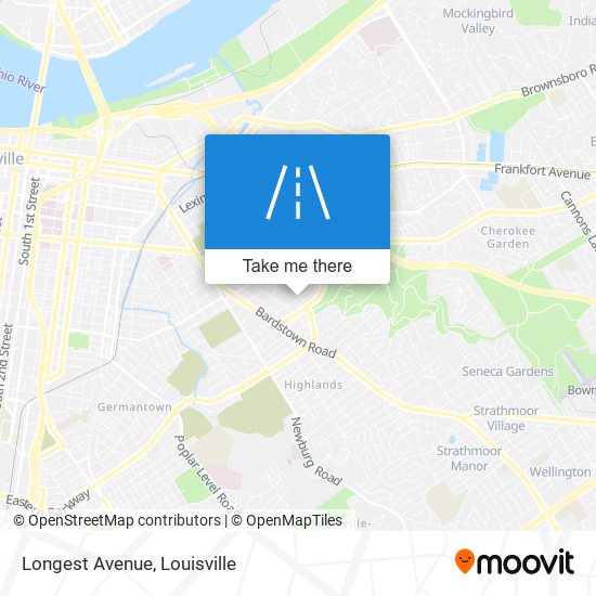 Longest Avenue map