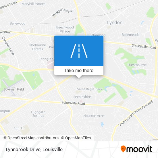 Lynnbrook Drive map