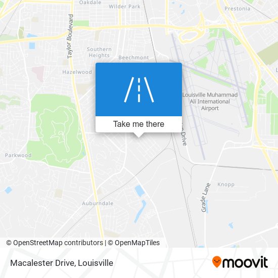 Macalester Drive map