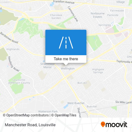 Mapa de Manchester Road