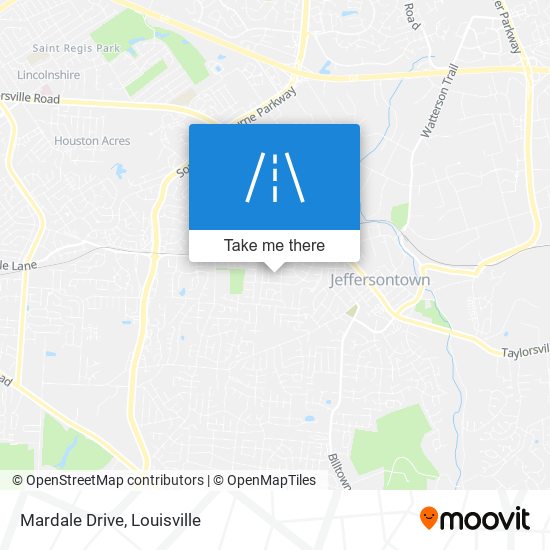 Mapa de Mardale Drive