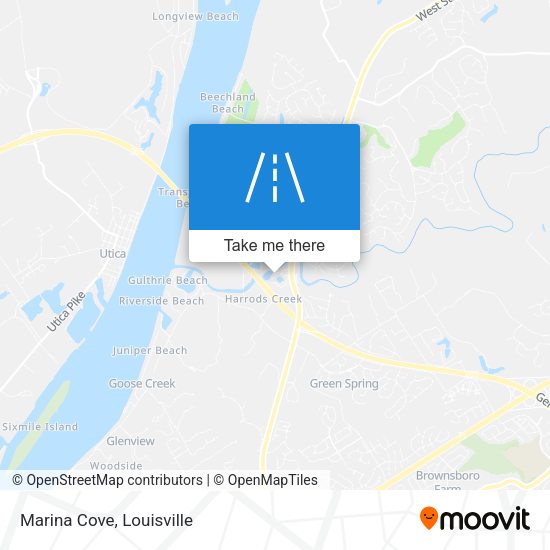 Mapa de Marina Cove
