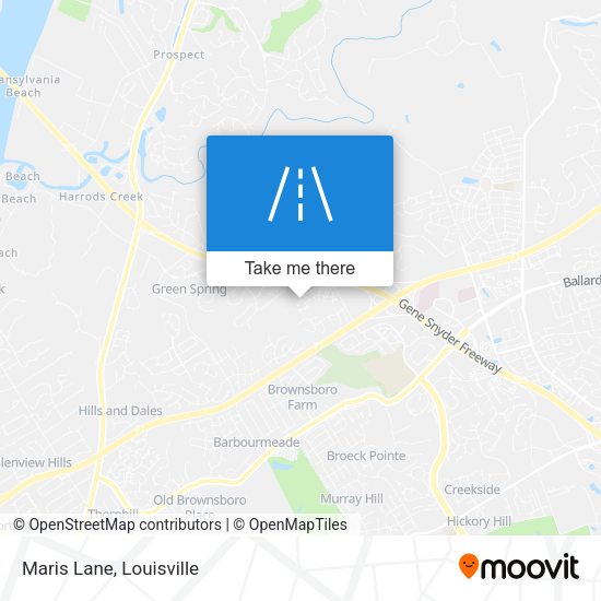 Mapa de Maris Lane
