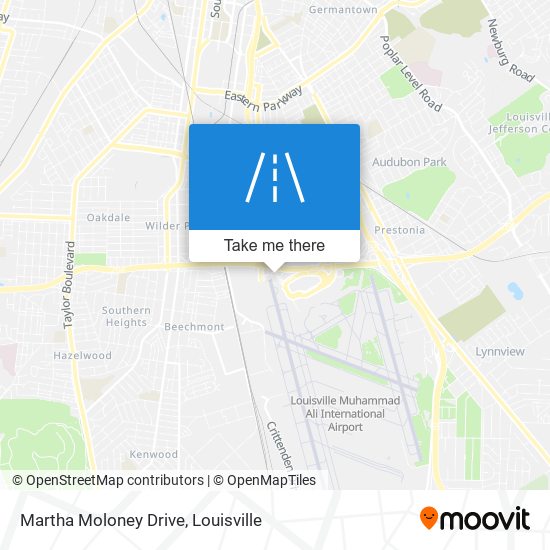 Martha Moloney Drive map