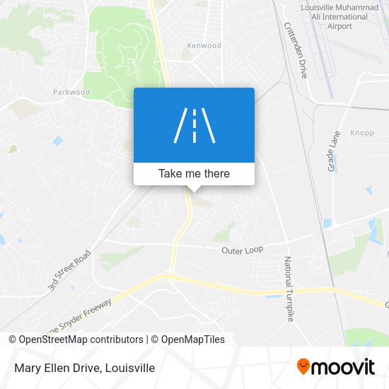 Mary Ellen Drive map