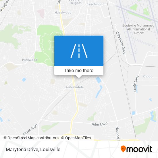 Marytena Drive map