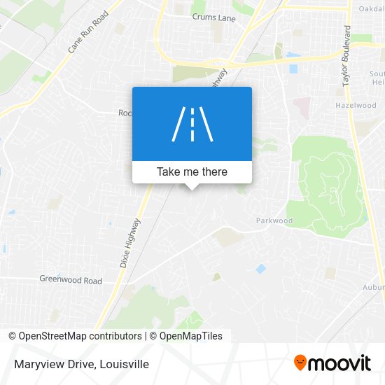 Mapa de Maryview Drive